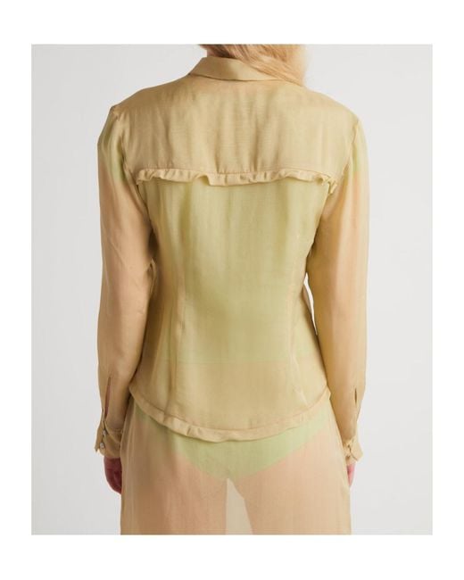 Paloma Wool Green Long-Sleeved Shirt