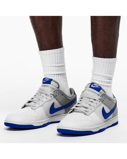 Nike Blue Dunk Low Trainers for men