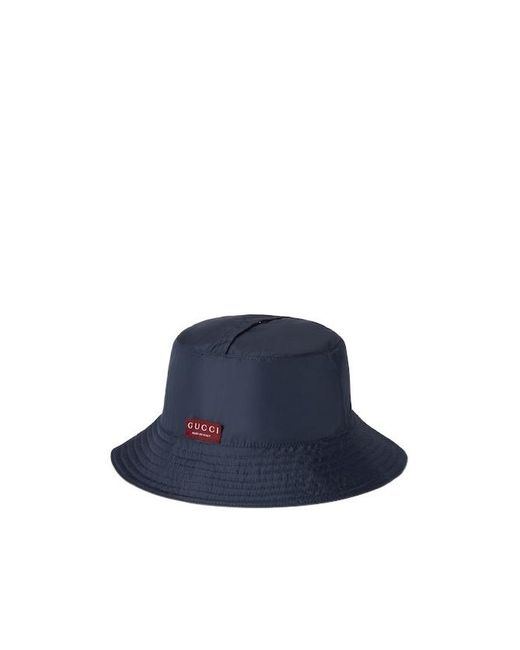Gucci Monogrammed Bucket Hat in Blue | Lyst display picture 3