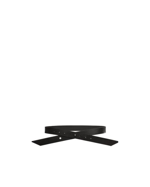 Rag & Bone White Cross Belt