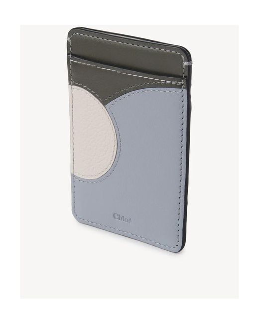 Chloé Gray Moona Logo Clip