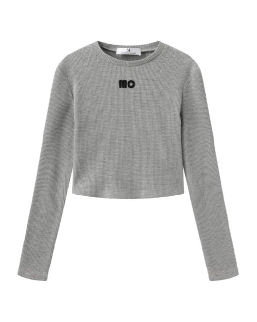 Marissa Chiara Gray Long-Sleeved T-Shirt