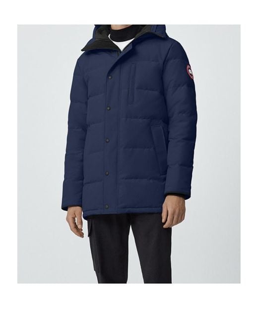 Canada Goose Blue Carson Buttoned Parka for men