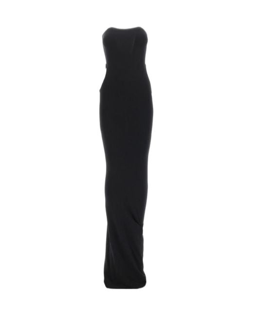 Wolford Black Fatal Cut Out Midi Dress