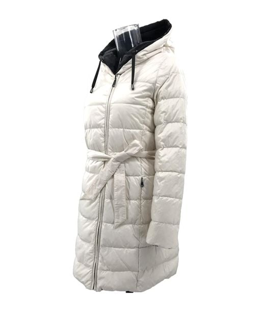Weekend by Maxmara Black Double-Sided Hooded Down Jacket