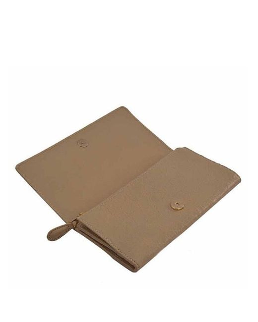 Balenciaga Natural Logo Wallet