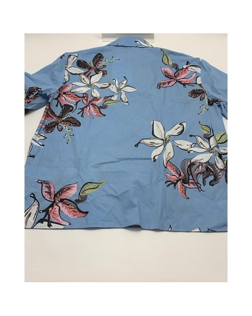 Dior Blue Iviera Shirt for men