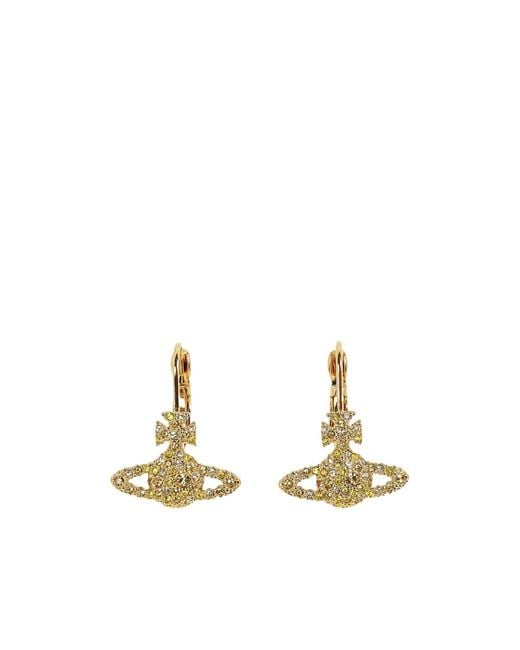 Vivienne Westwood Metallic Bas-Relief Earrings