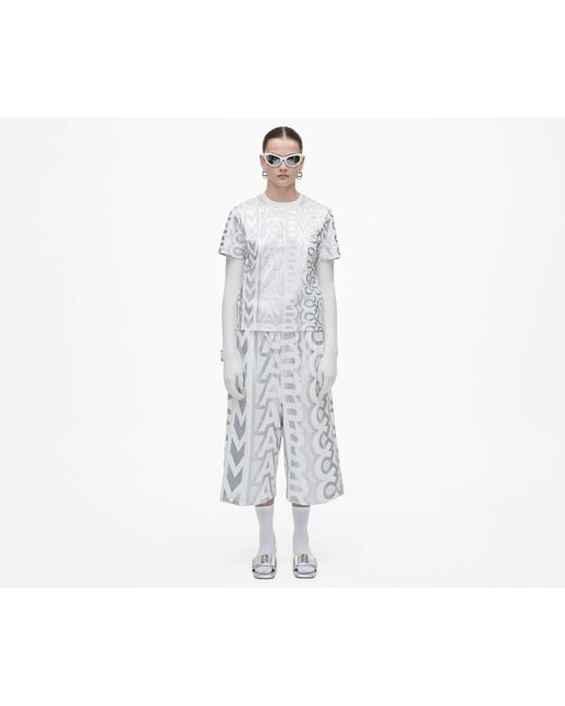 Marc Jacobs White Logo Slippers