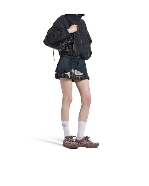 Balenciaga Brown Hamptons Medium Worn-Out Sneakers