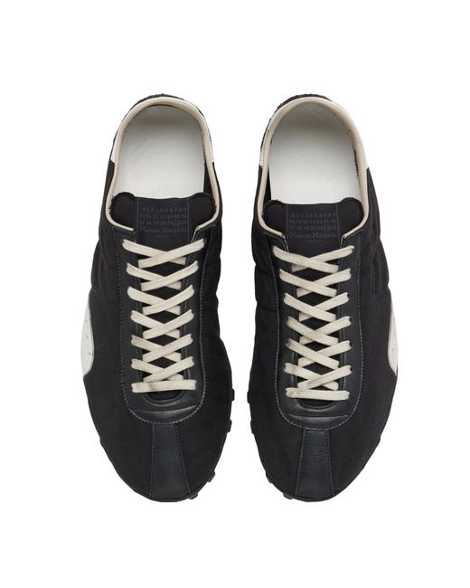 Maison Margiela Black Sprinter Sneakers