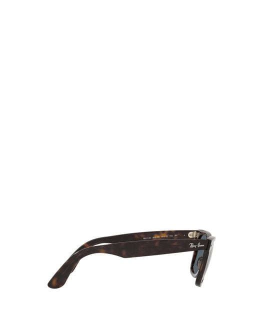 Ray-Ban Gray Original Wayfarer Classic Square Frame Sunglasses for men