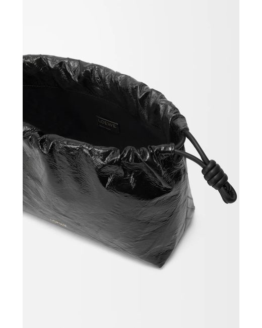 Loewe Black Medium Flamenco Purse