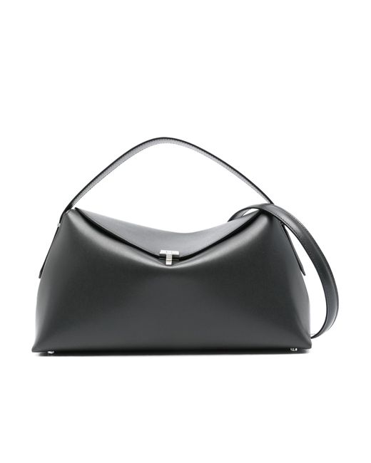 Totême  Gray T-Lock Tote Bag
