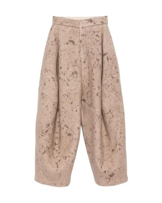 Uma Wang Natural Pin Trousers