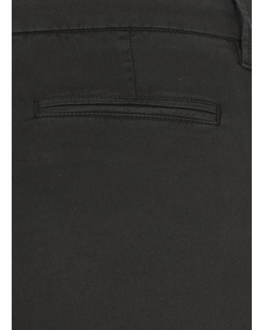 Fay Black Cropped Pants