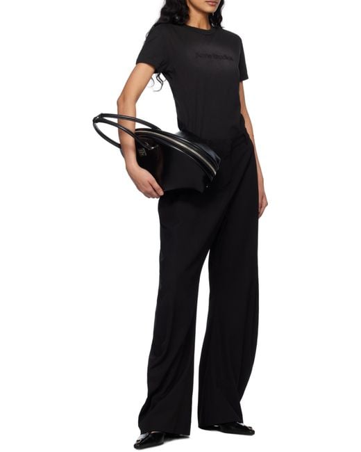 Acne Black Bowlina Shoulder Bag