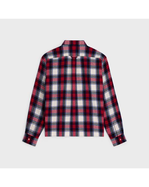 Céline Blue Overshirt for men