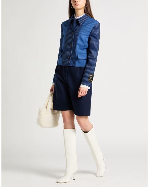 Marni Blue Long Sleeves Jacket