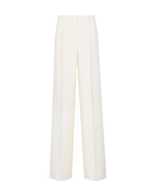 Dior White Flared Pants