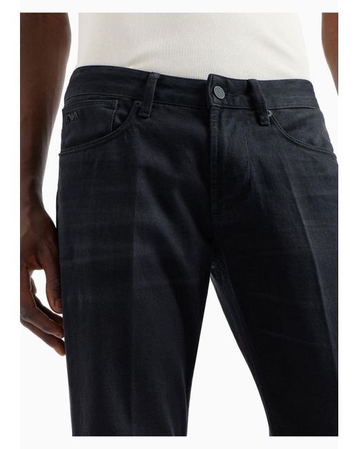 Emporio Armani Blue J 06 Slim Jeans By for men