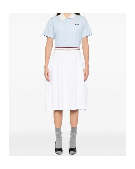 Marni White Skirt