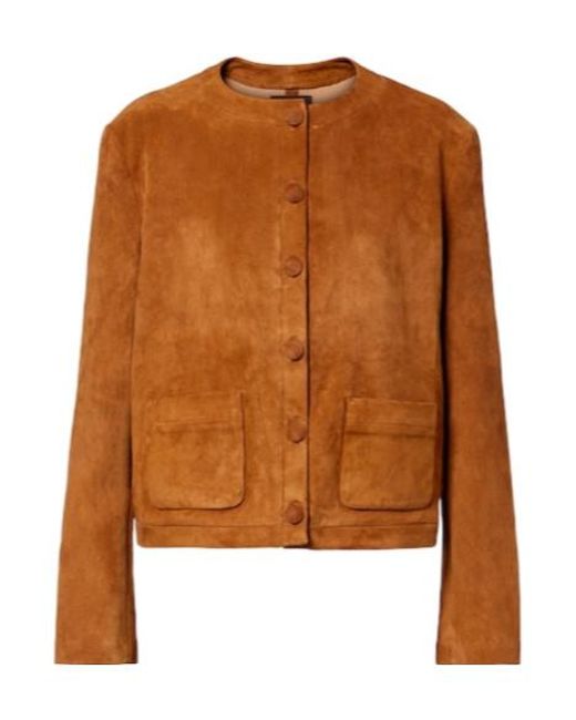 Stouls Brown Gabrielle Suede Jacket
