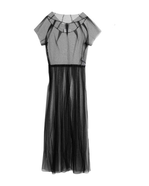 Maison Margiela Gray Short Sleeves Dress