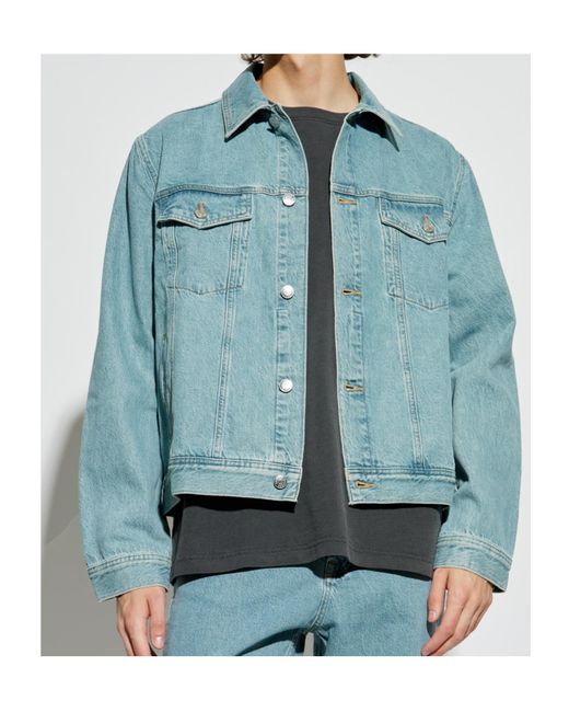Samsøe & Samsøe Blue "Samisck" Denim Jacket for men