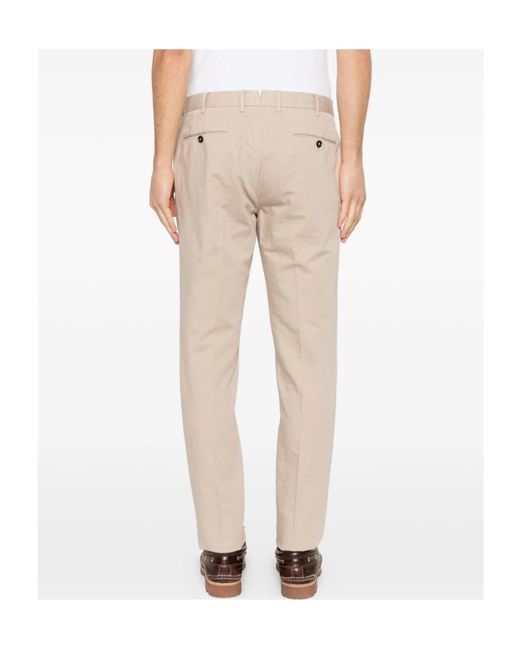 Zegna Natural Belt-Loop Chinos for men