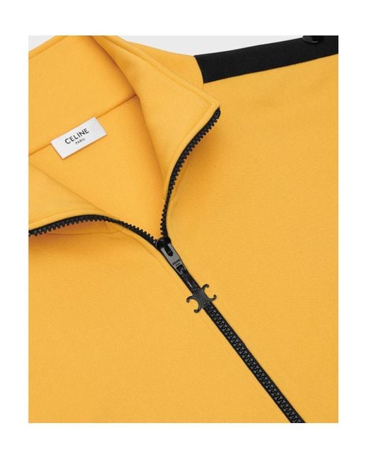 Céline Yellow Tracksuit Jacket for men