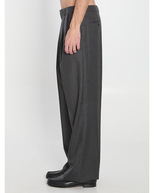 Céline Gray Pleated Trousers for men
