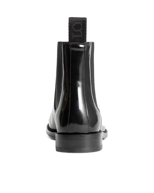 Loewe Black Campo Slip-On Chelsea Boots for men