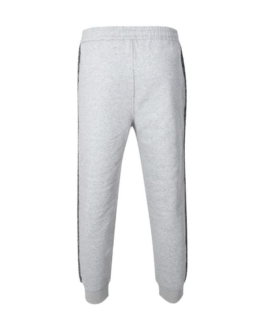 Neil Barrett Gray Elastic Waist Sweatpants for men