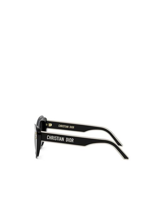 Dior Black Eyewear Butterfly Frame Sunglasses