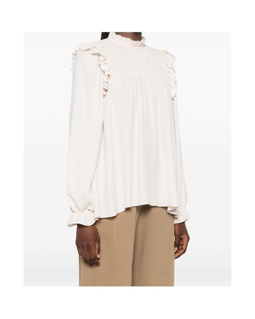 Forte_forte White Long-Sleeved Top