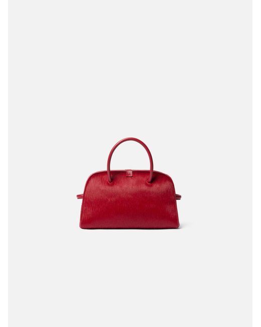 Jacquemus Red Small Turismo Bowling Bag