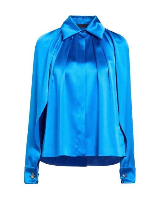 Max Mara Blue Long Sleeve Shirt
