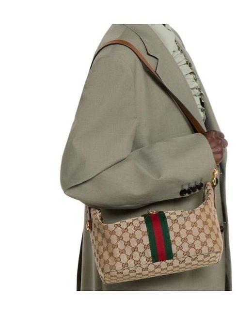 Gucci Brown Vanity Medium Top Handle Bag