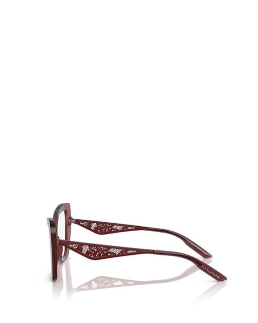 Dolce & Gabbana Multicolor Eyewear Cat-Eye Glasses