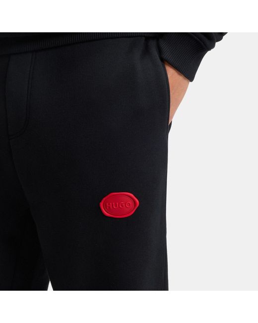 Boss Black Solid Color Casual Long Pants for men