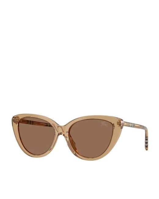 Burberry Multicolor Eyewear Cat-Eye Frame Sunglasses