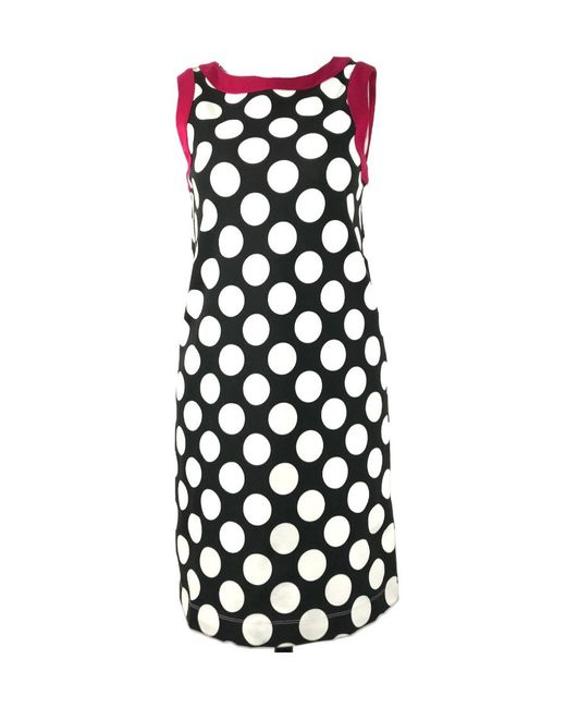 Moschino White Logo Dress