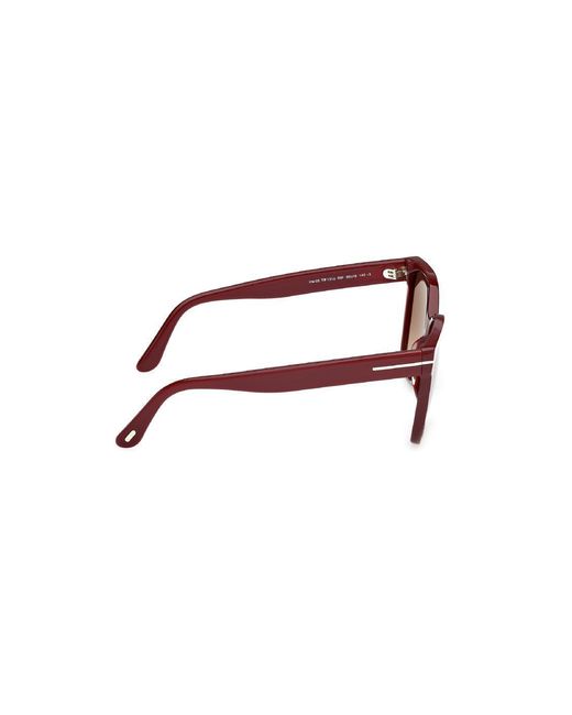 Tom Ford Pink Eyewear Butterfly Frame Sunglasses