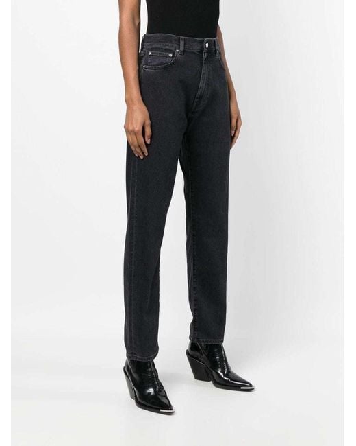 Loulou de Saison Black Belt-Loop Jeans
