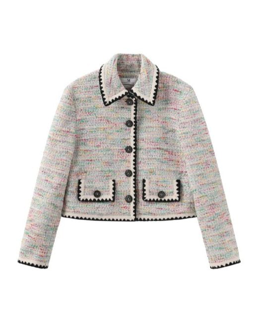 Marissa Chiara Gray Long-Sleeved Jacket