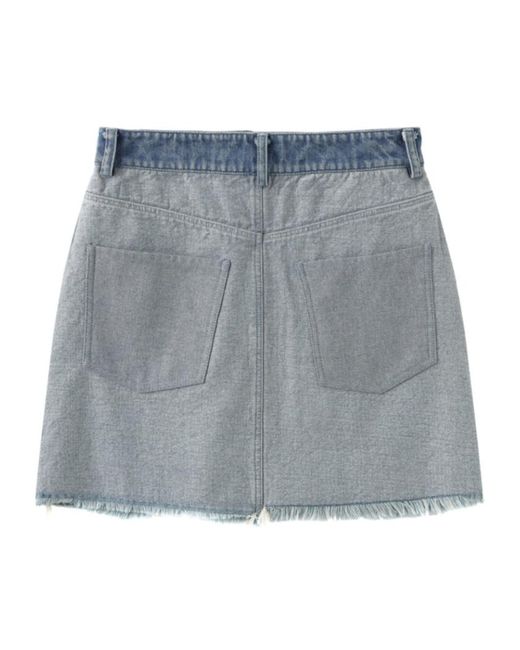 Marissa Chiara Blue Denim Skirt