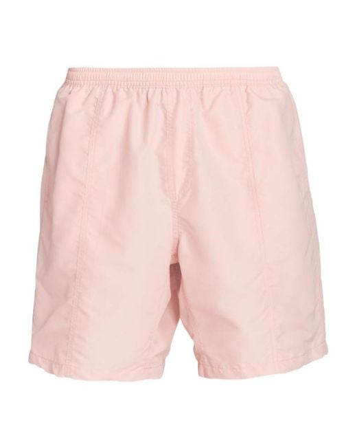 AMI Pink Drawstring Swimming Shorts for men