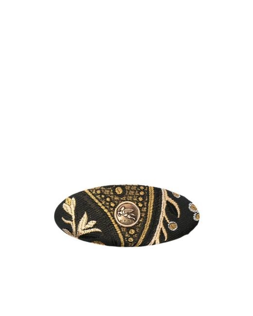 Etro Multicolor Oval Hair Clip