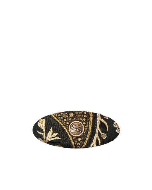Etro Multicolor Oval Hair Clip